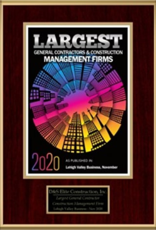 Lehigh Valley Business November 2020 award