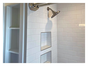 Hallway bathroom renovation project by D&S Elite Construction